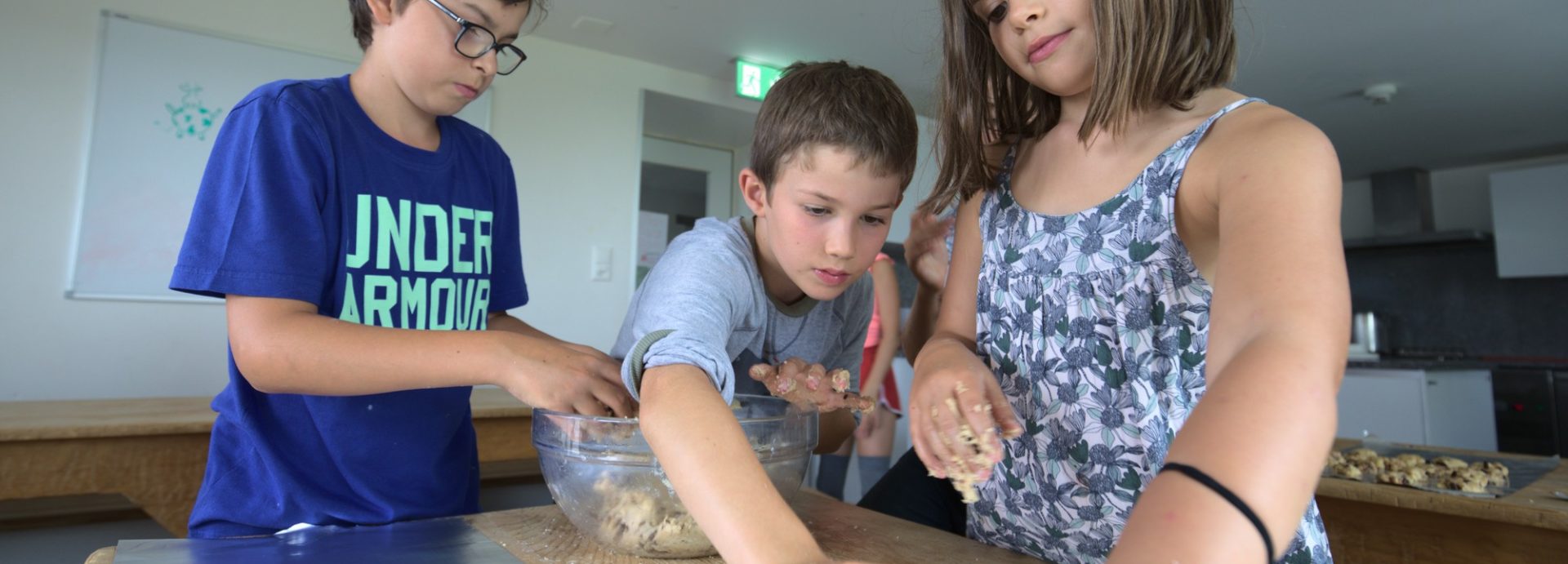 camp cuisine enfants